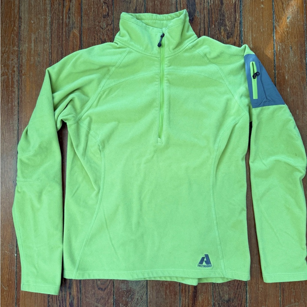 Eddie Bauer 1/4 Zip Fleece - First Ascent Women's M